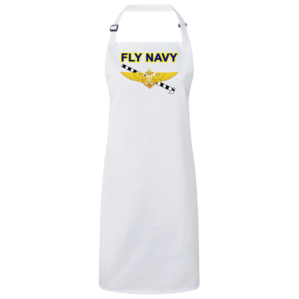 Fly Navy Tailhook 1 Unisex Bib Apron