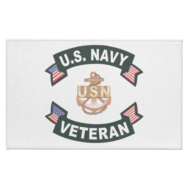 Navy Vet 1 Indoor Doormat