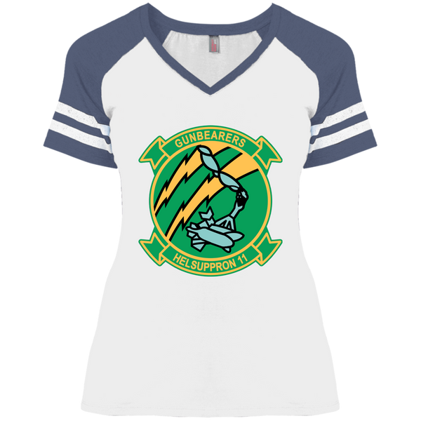 HC 11 2 Ladies' Game V-Neck T-Shirt