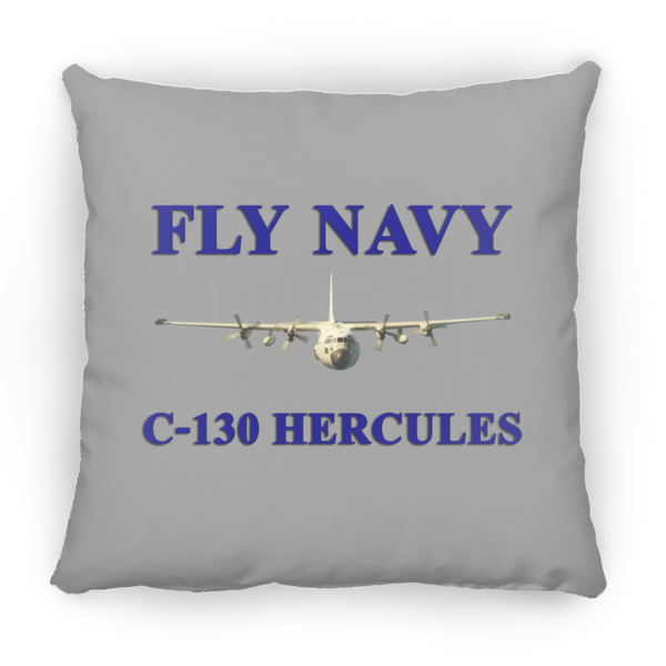 Fly Navy C-130 1 Pillow - Small Square