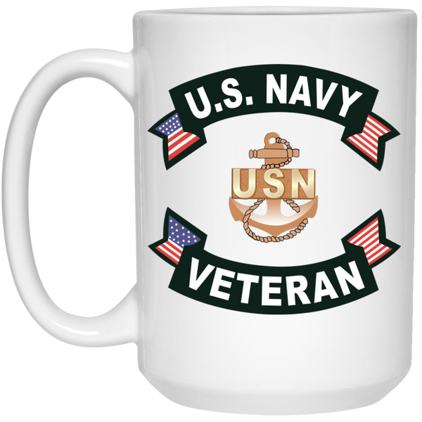 Navy Vet 1 Mug - 15oz