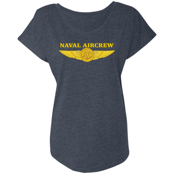 Aircrew 3 Ladies' Triblend Dolman Sleeve