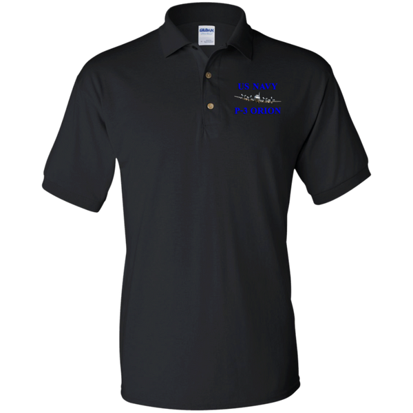 US Navy P-3 1 Jersey Polo Shirt