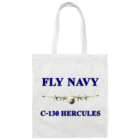 Fly Navy C-130 1 Canvas Tote Bag