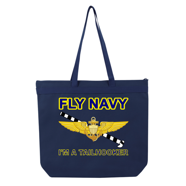 Fly Navy Tailhooker 1 Melody Large Tote