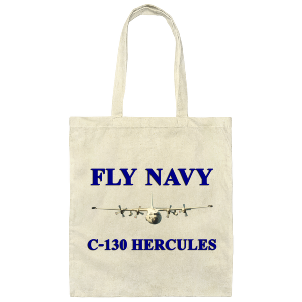 Fly Navy C-130 1 Canvas Tote Bag