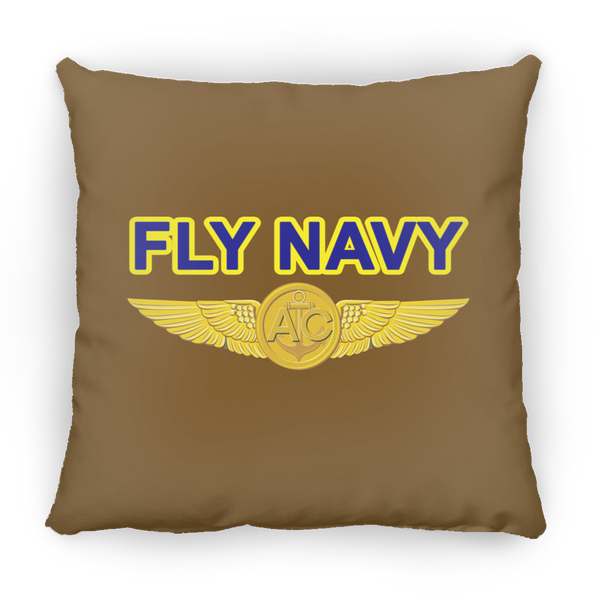 Fly Navy Aircrew Pillow - Small Square