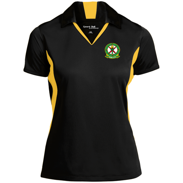 VAW 115 Ladies' Colorblock Performance Polo