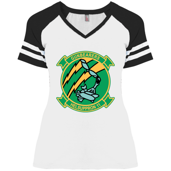 HC 11 2 Ladies' Game V-Neck T-Shirt