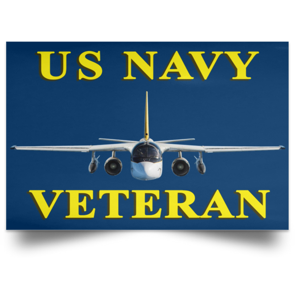 Navy Vet 3 Poster - Landscape