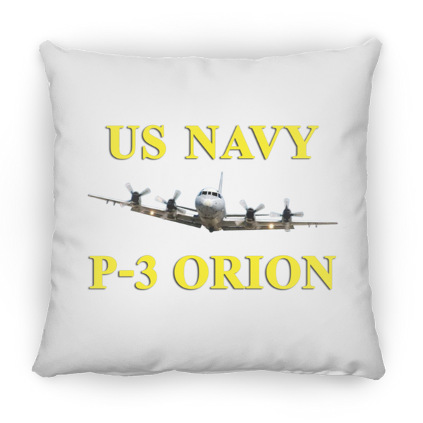 US Navy P-3 3 Pillow - Medium Square