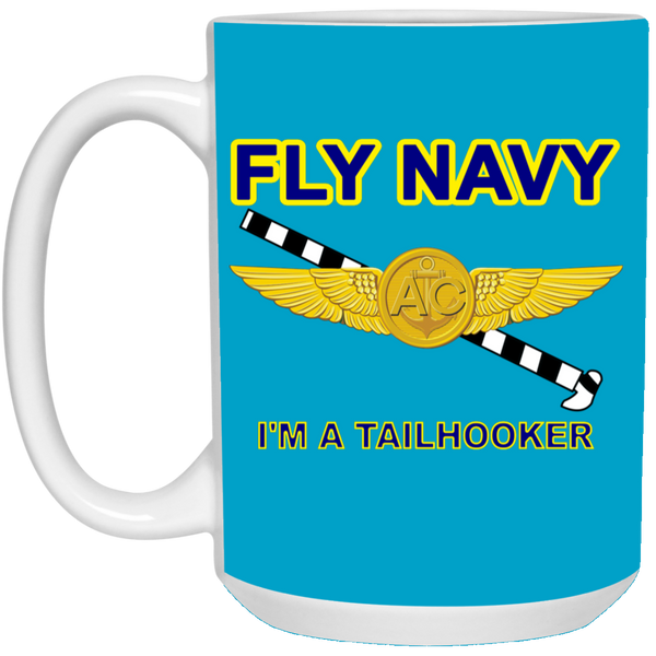 Fly Navy Tailhooker 2 Mug - 15oz