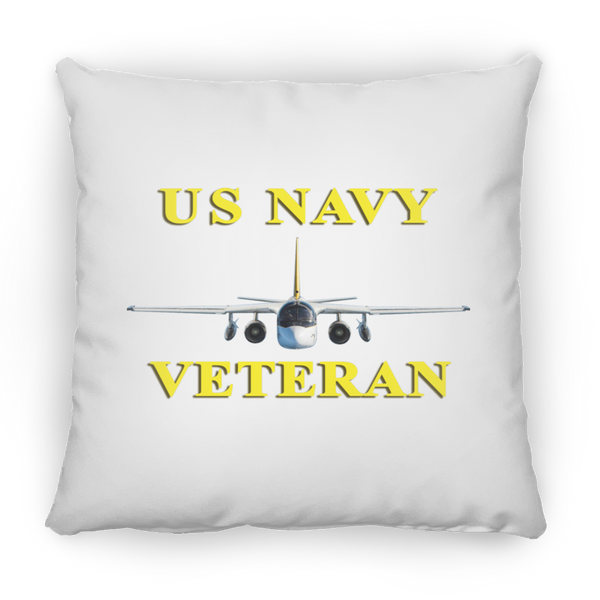 Navy Vet 3 Pillow - Small Square