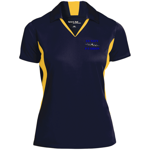 US Navy P-3 1 Ladies' Colorblock Performance Polo