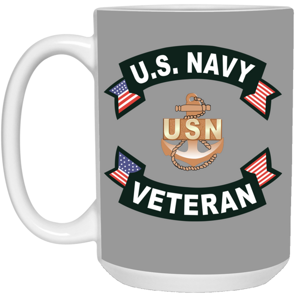 Navy Vet 1 Mug - 15oz