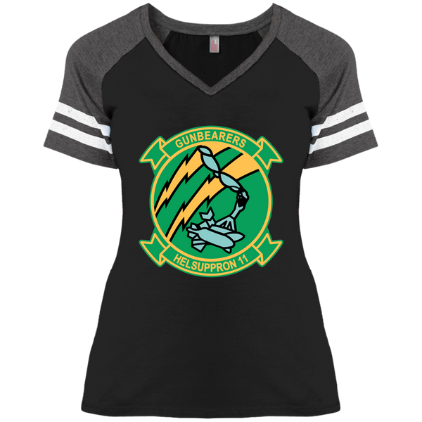 HC 11 2 Ladies' Game V-Neck T-Shirt