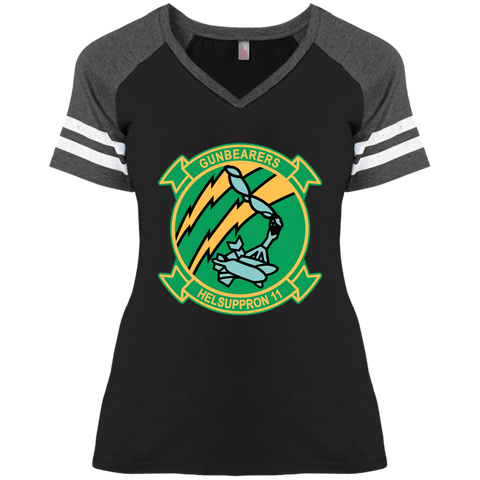 HC 11 2 Ladies' Game V-Neck T-Shirt