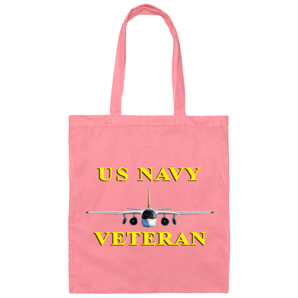 Navy Vet 3 Canvas Tote Bag