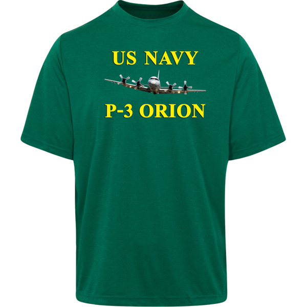 US Navy P-3 3 Team 365 Heather T-Shirt