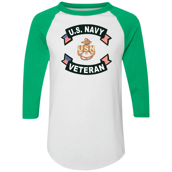 Navy Vet 1 Colorblock Raglan Jersey