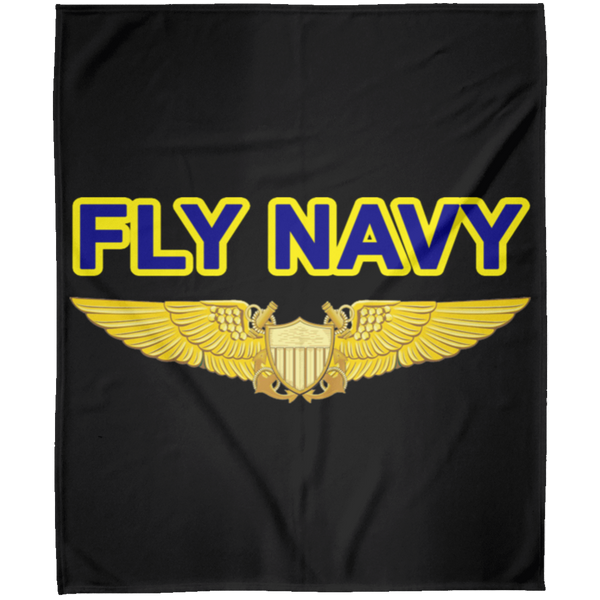 Fly Navy NFO Blanket - Arctic Fleece 50x60