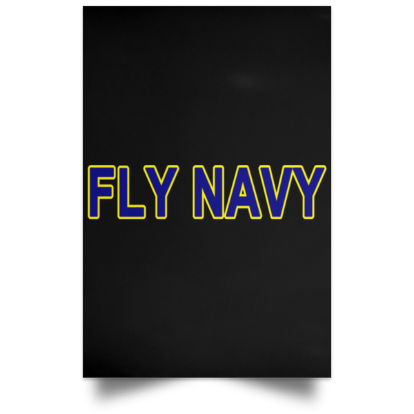 Fly Navy 2 Poster - Portrait