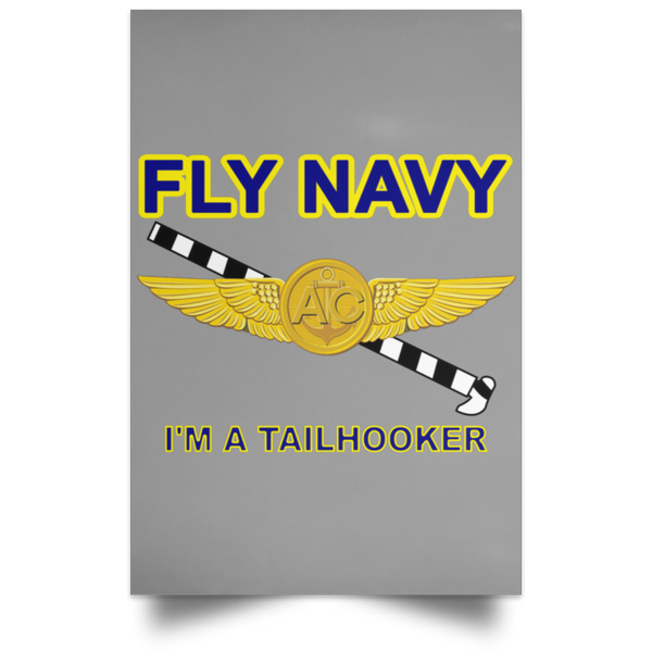 Fly Navy Tailhooker 2 Poster - Portrait