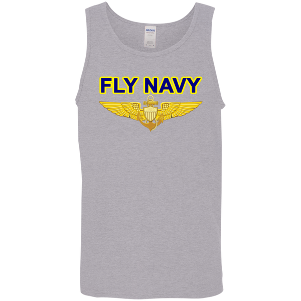 Fly Navy Aviator Cotton Tank Top