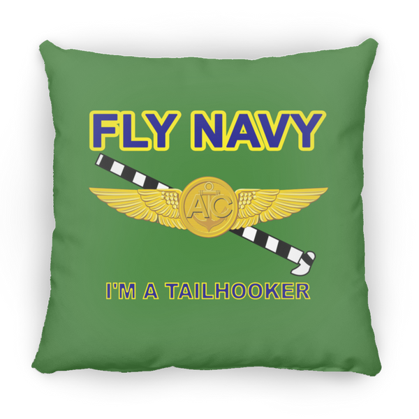 Fly Navy Tailhooker 2 Pillow - Small Square