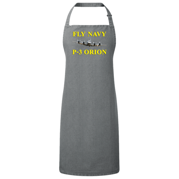 Fly Navy P-3 3 Unisex Bib Apron