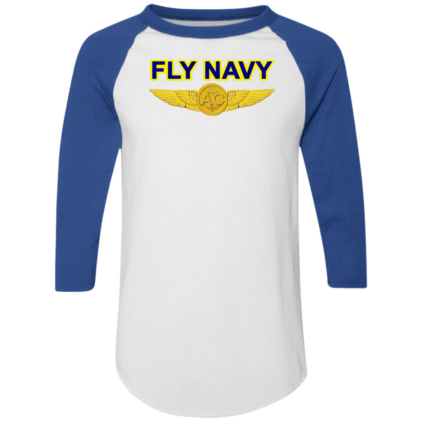 Fly Navy Aircrew Colorblock Raglan Jersey