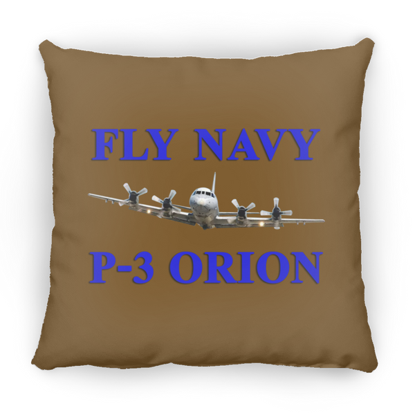 Fly Navy P-3 1 Pillow - Large Square