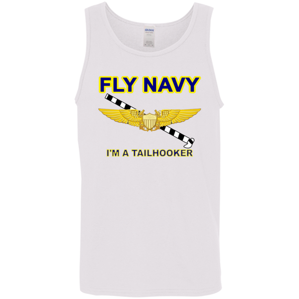 Fly Navy Tailhooker 3 Cotton Tank Top