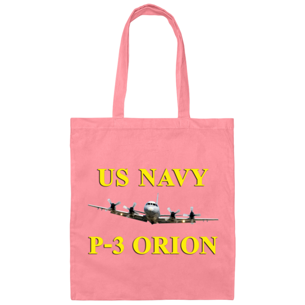 US Navy P-3 3 Canvas Tote Bag