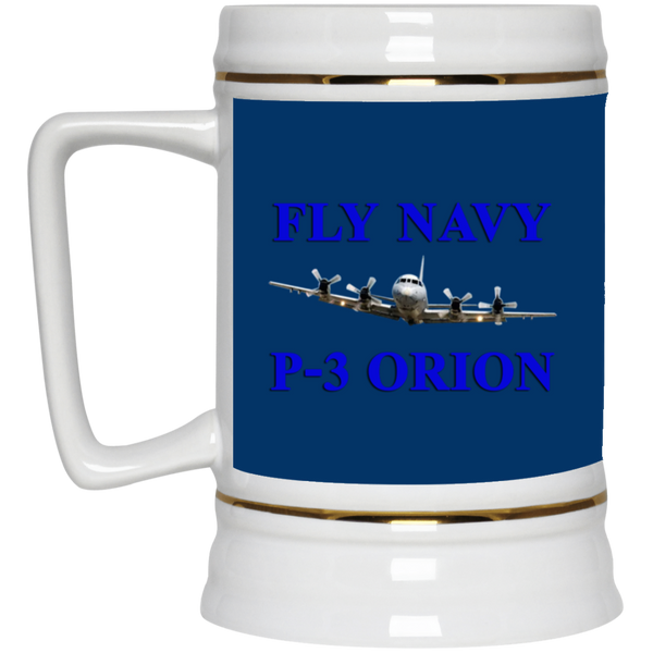 Fly Navy P-3 1 Beer Stein - 22oz