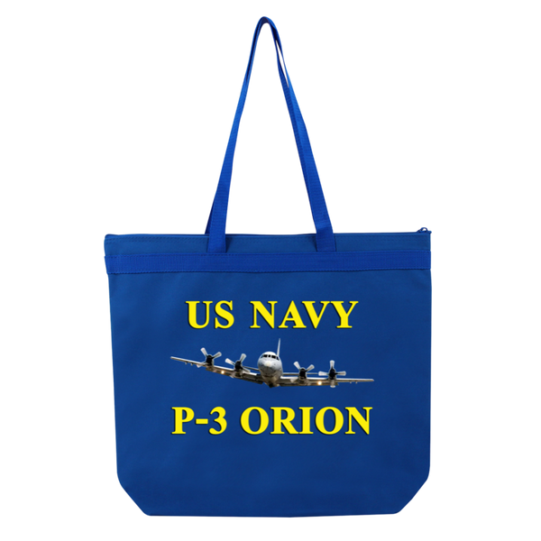 US Navy P-3 3 Melody Large Tote