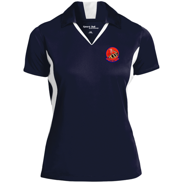 VFA 204 2 Ladies' Colorblock Performance Polo