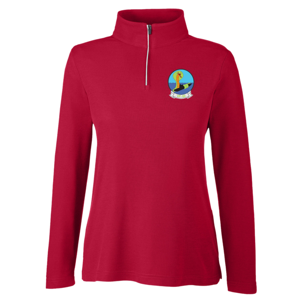 VP 60 1 Core 365 Ladies' Fusion Quarter Zip