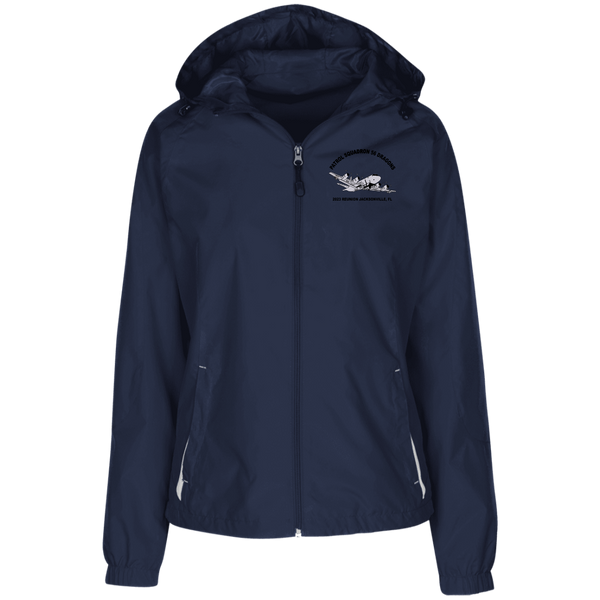 VP 56 2023 R6 Ladies' Jersey-Lined Hooded Windbreaker