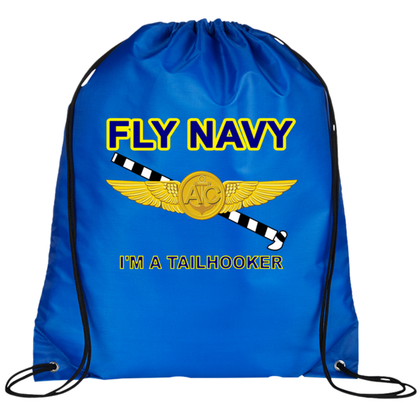 Fly Navy Tailhooker 2 Drawstring Cinch Backpack