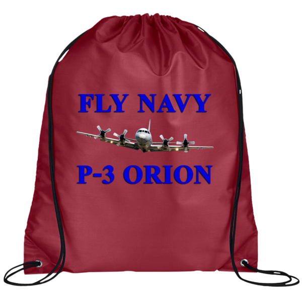 Fly Navy P-3 1 Drawstring Cinch Backpack