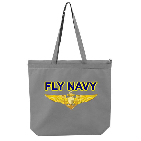 Fly Navy Aviator Melody Large Tote