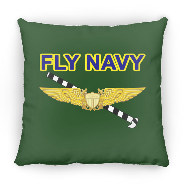 Fly Navy Tailhook 3 Pillow - Small Square