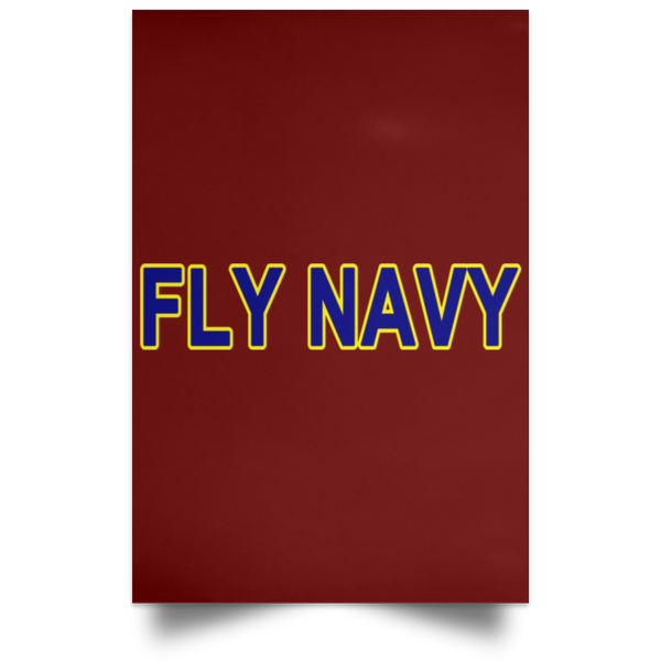 Fly Navy 2 Poster - Portrait