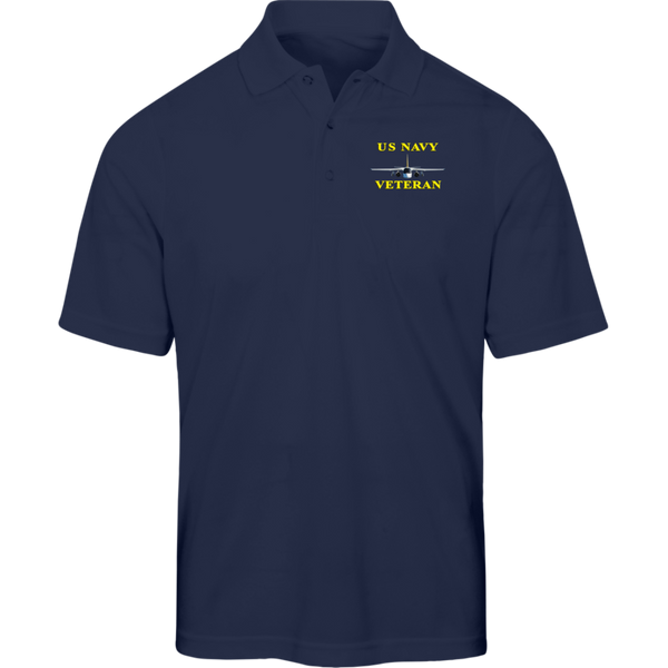 Navy Vet 3 Core 365 Pique Polo