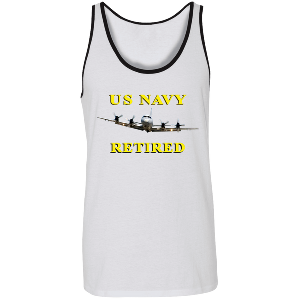 Navy Retired 1 Unisex Tank