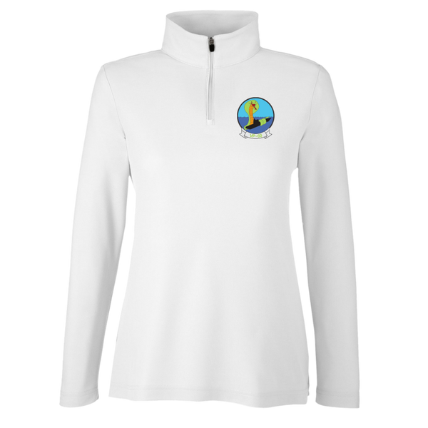 VP 60 1 Core 365 Ladies' Fusion Quarter Zip