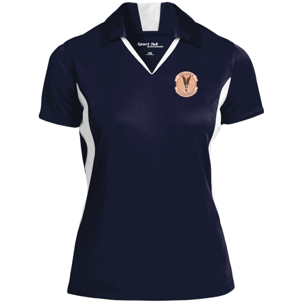 VR 53 2 Ladies' Colorblock Performance Polo