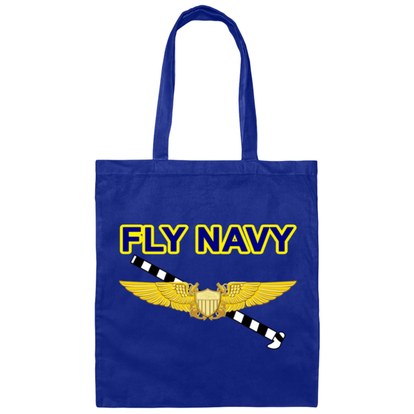 Fly Navy Tailhook 3 Canvas Tote Bag