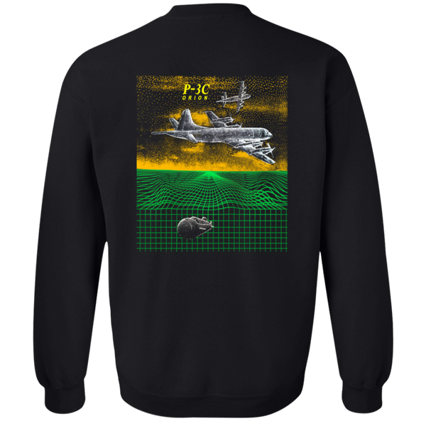 P-3C 2 Fly Aviator Crewneck Pullover Sweatshirt